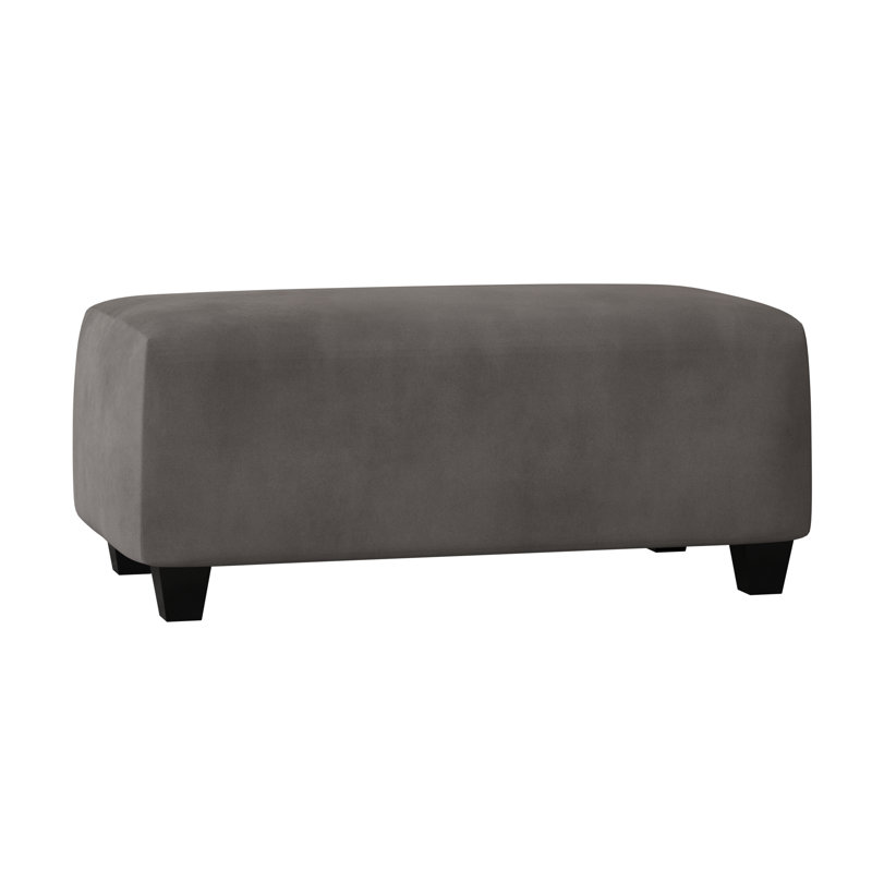 Jireth Upholstered Ottoman, Bulldozer Graphite