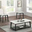 Table de bout carrée de style contemporain