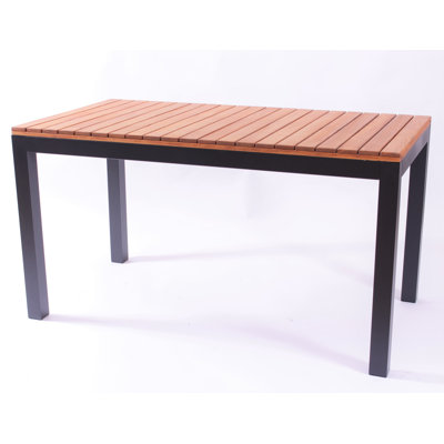 Mattingly Rectangular Outdoor Dining Table , 120cm cm W 75cm cm D