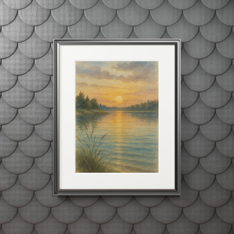 Posters Single Picture Frame Print, 50.8 cm H x 40.64 cm W