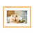 Toile avec cadre en bois beige n'est pas disponible