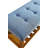 Warwickshire Wood Upholstered Storage Bench with Slatted Shelf-2028736825-2024484496
