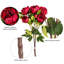 Buisson de pivoines artificielles 23 po Ramet-22433321