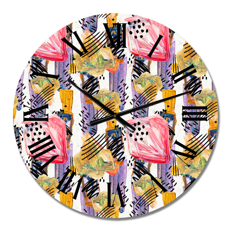 Horloge murale surdimensionnée, Moyen