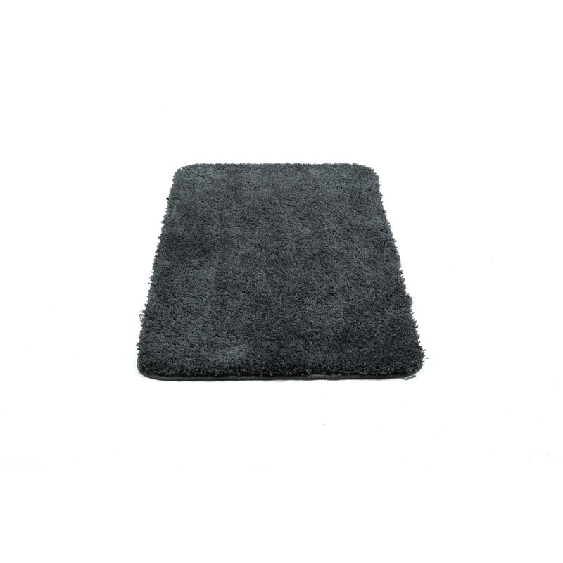 Rectangle Bath Rug, 70 x 120 cm, Anthracite