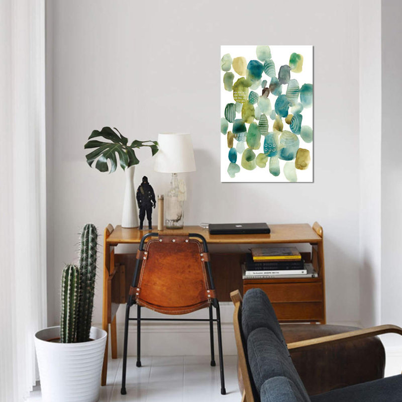 « skip hop i », impression sur toile, H 12 po x l 8 po x P 0,75 po, Toile tendue, Pas de tapis