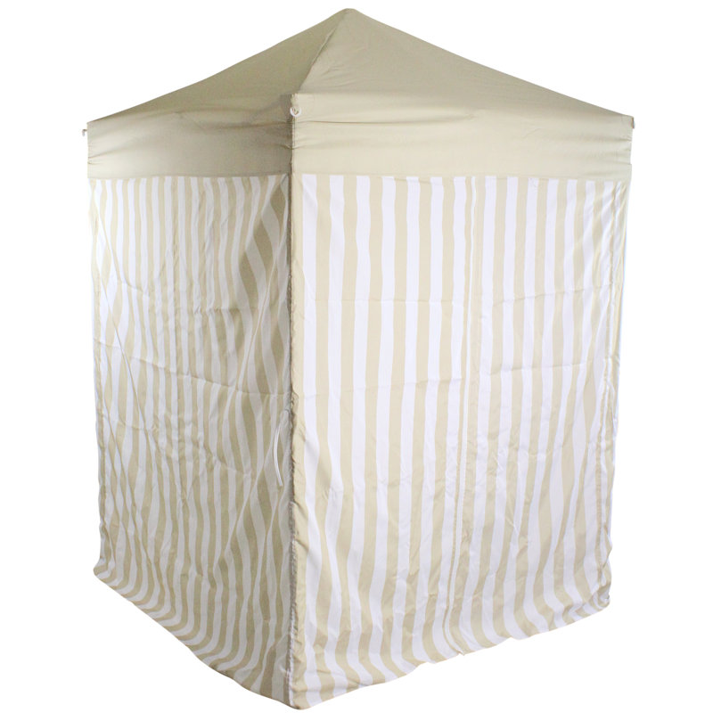 Pavillon de jardin portatif pop-up d'extérieur 5 pi x 5 pi Cabana
