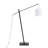 Derian 60'' Black Task Floor Lamp