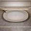 67'' Freestanding Solid Surface Bathtub, Beige, 29.93 In Width, 21.51 Height, 321.01 Lb, Stone Resin Material, Overflow And Pop - Up Drain, Ergonomic Curve, Relaxing Bath Soaking Soaker, Easy