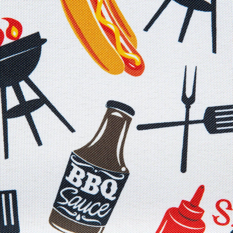 Ozan BBQ Fun Printed Outdoor Tablecloth