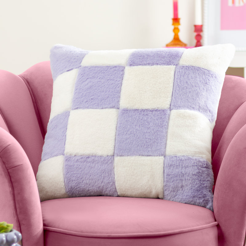 Lloshi Square Cushion, Purple