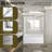 Kingston Brass 60-Inch Acrylic Rectangular 3-Wall Anti-Skid Alcove Tub With Tub Door, Drain-108958951-108958950
