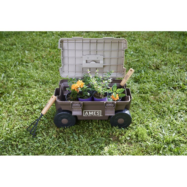 Ames 14'' H x 15'' W Utility Cart with Wheels & Reviews