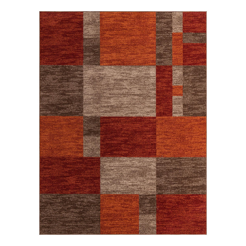 Tapis brun foncé Alair, Rectangle 10 pi x 13 pi
