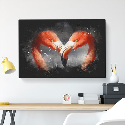 Pink Flamingo Vol.3 - Wrapped Canvas