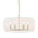 Ellie Chandelier In Modern With Bleached White Raphia Rope