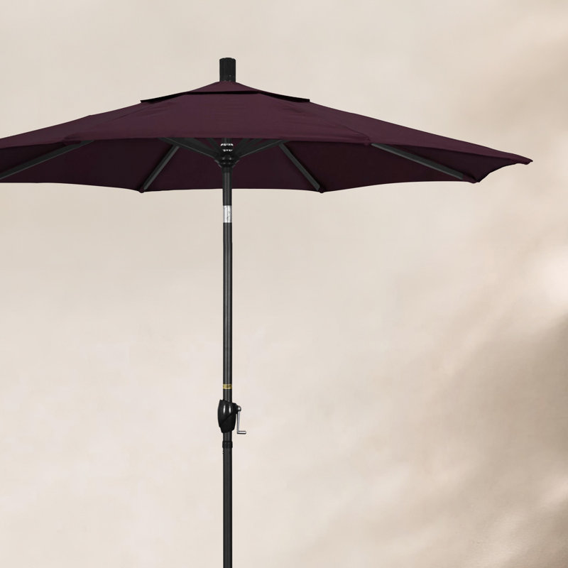 Parasol de marché 7,5', Pacifique, Bronze, Performance mauve