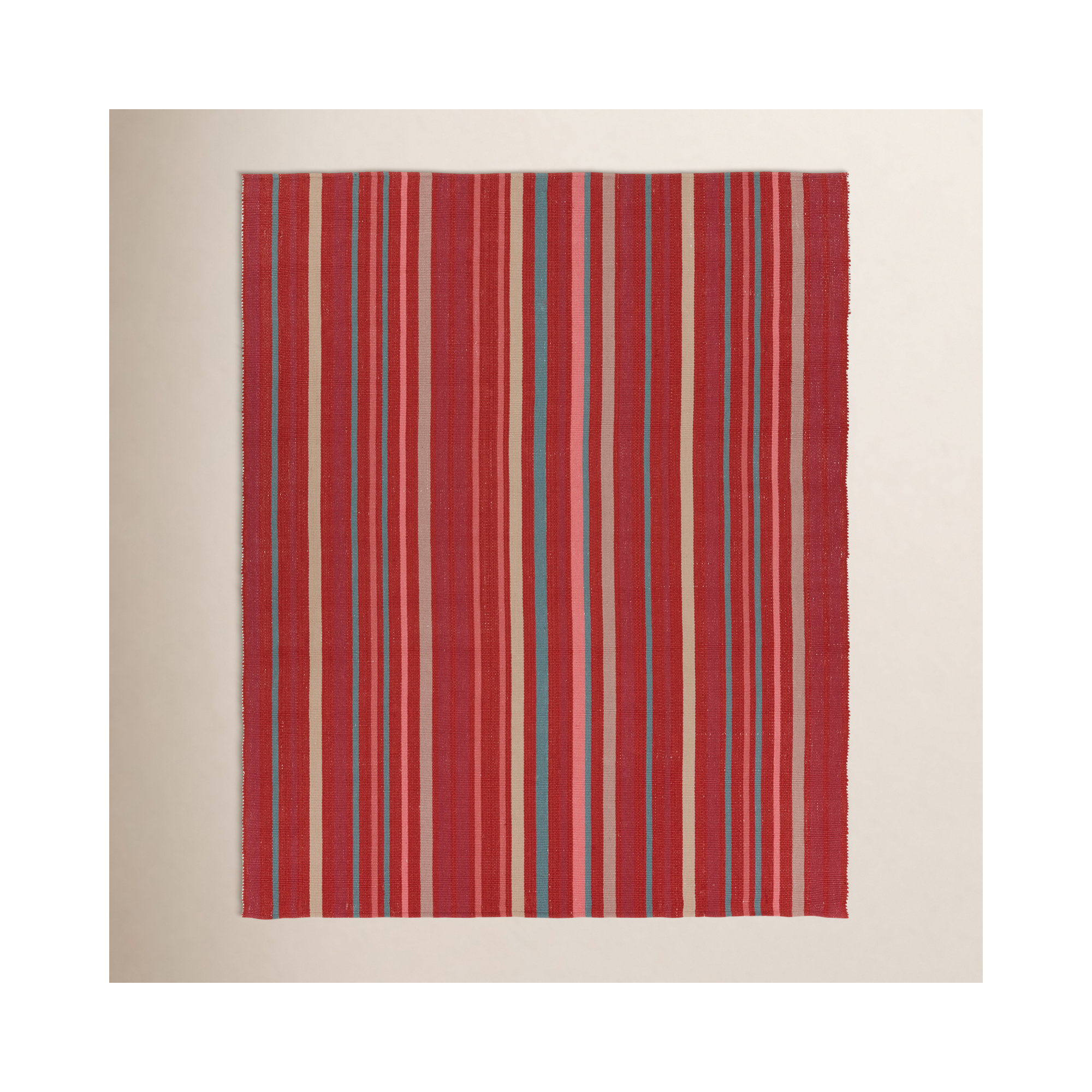 Etha Handmade Rug, Rectangle 5' x 8'