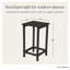 Table de bout de comptoir POLYWOOD Long Island 26 po-16223377
