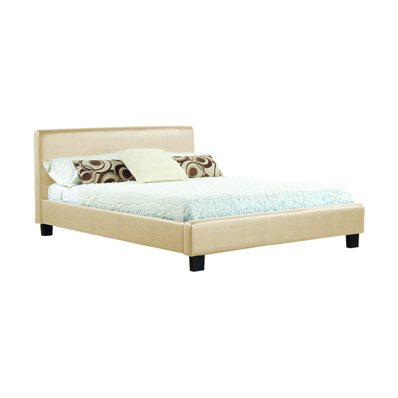 Upholstered Bed, Cream, Kingsize (5')