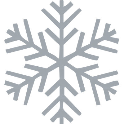 Snowflake Stem Wall Décor