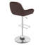 Tabouret de bar pivotant à hauteur réglable Roskin-771764292