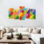 Colorful Legos - 5 pièces sur toile tendue-92829503