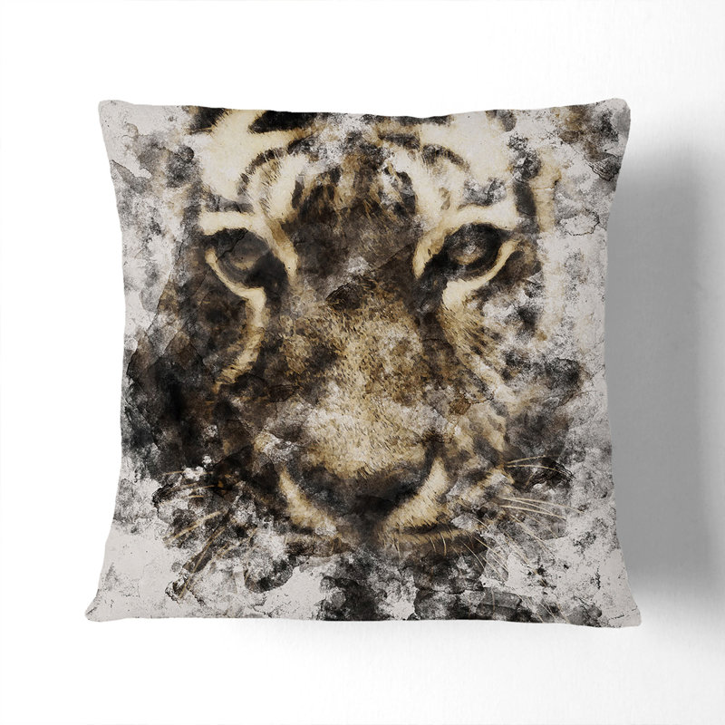 Tiger Vol.5 Scatter Cushion, 40cm H x 40cm W x 15cm D