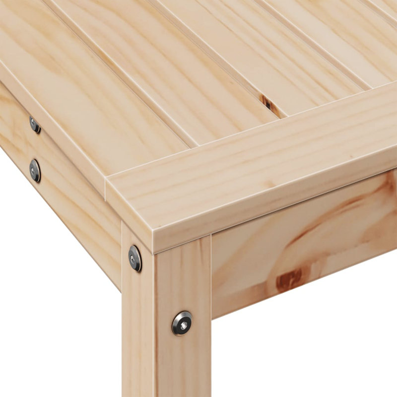  Table de rempotage en bois de pin massif moyen