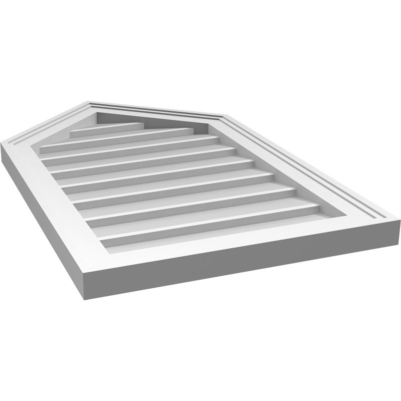 Ventilateur à pignon en uréthane non-fonctionnel Signature, H 30 po x l 18 po x P 1,5 po