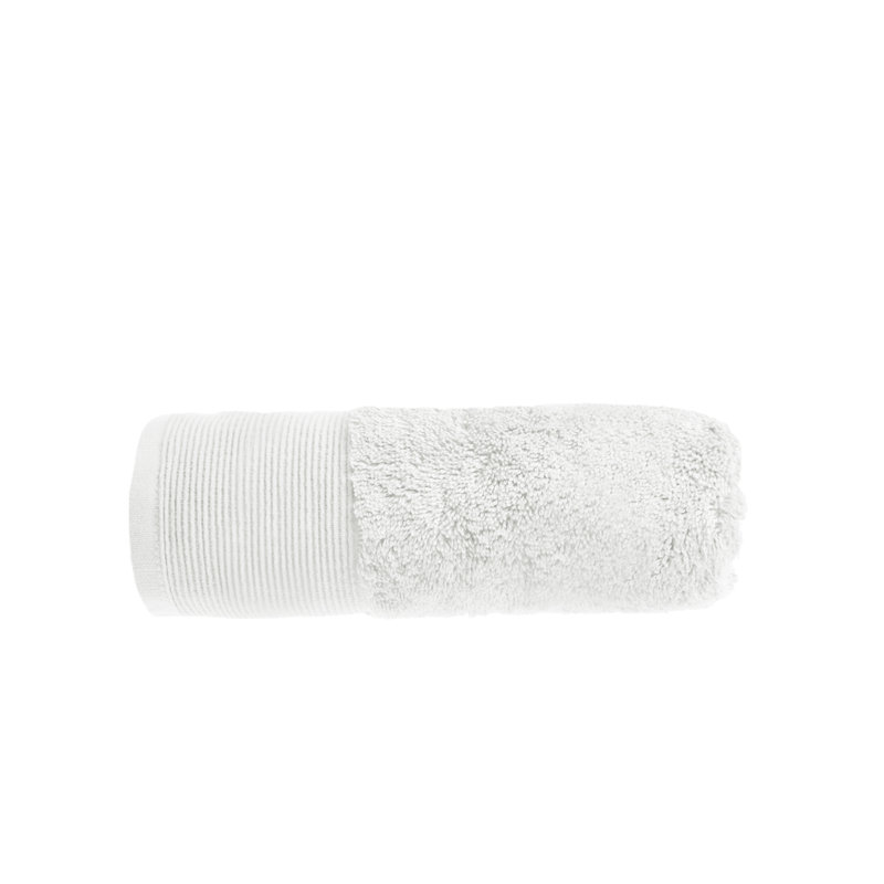 Sustainable Bamboo Hand Towel, White