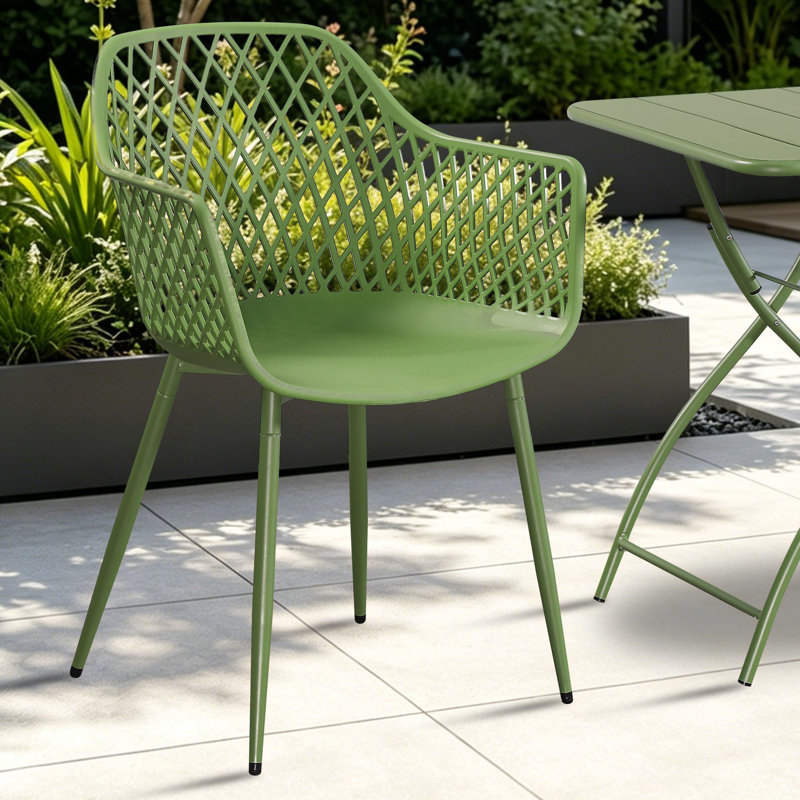 Rimini Patio Dining Armchair, Green