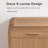 Modern 2-Drawer Arched Cabinet: 3-In-1 Media Console, Sideboard & Dresser-1702335790