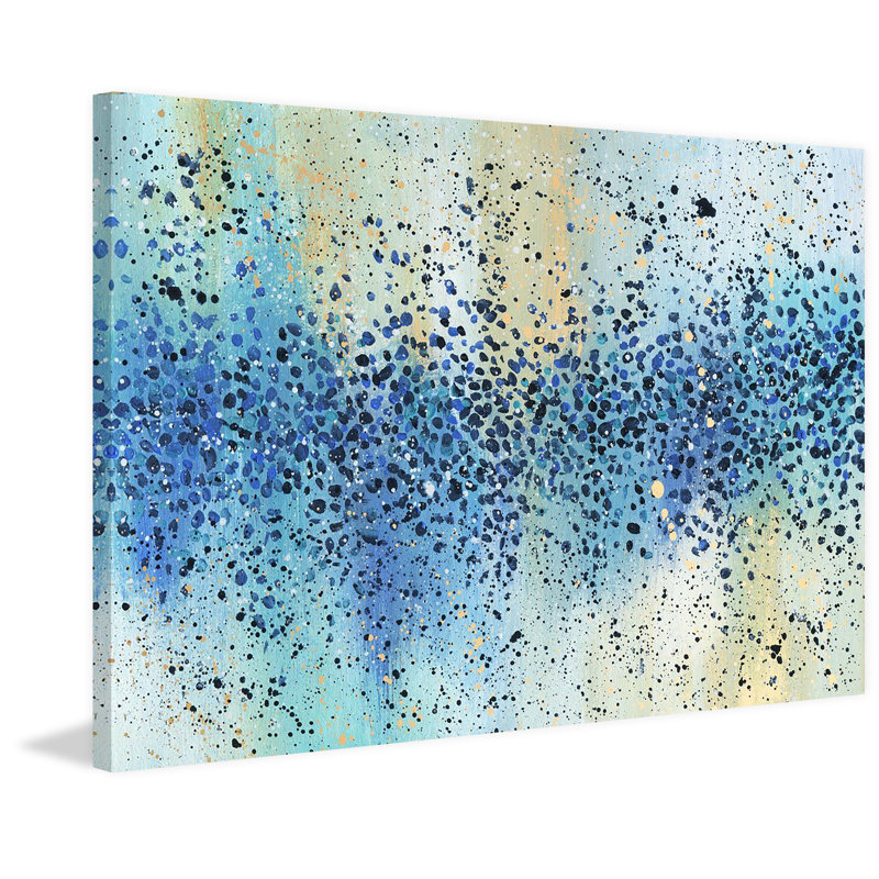 " Rain Beads ", 24" H x 36" W x 1.5" D