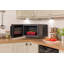 Russell Hobbs Rhem2301b Easi 23 Litre Black Flatbed Digital Microwave