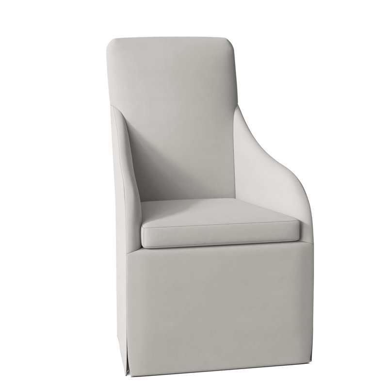Bellair Outdoor Dining Armchair, Light Grey Vinyl 6503-010