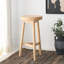 Severine Solid Wood 25.60'' Counter Stool
