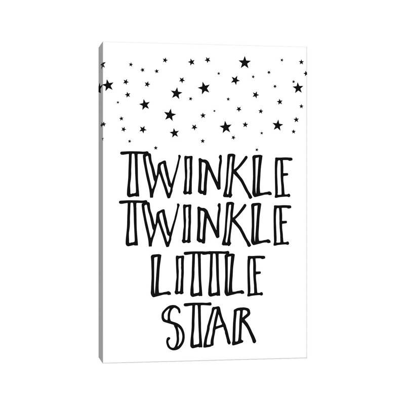 Twinkle Twinkle Little Star by Leah Straatsma - Wrapped Canvas Print, 101.6 cm H x 66.04 cm W x 3.175 cm D