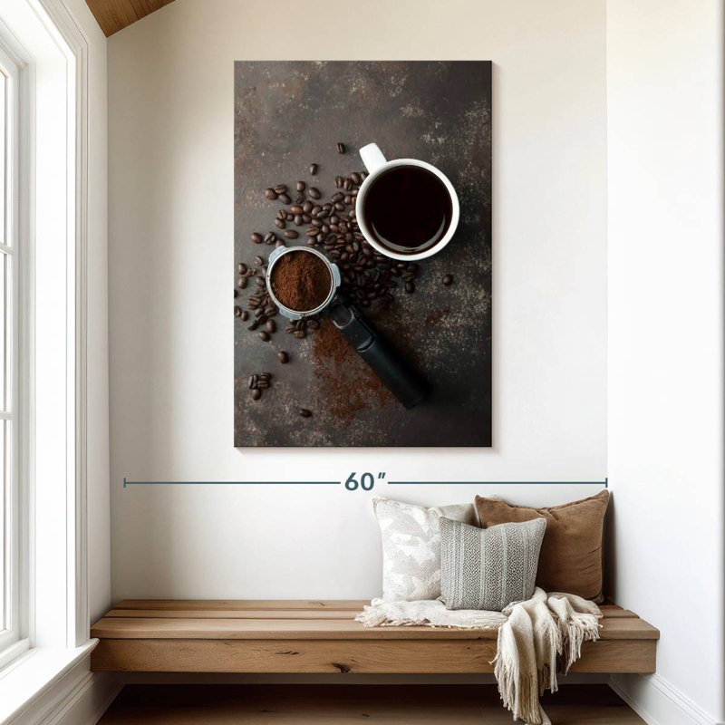 Yarlin Freshly Made Coffee, 48" H x 32" W