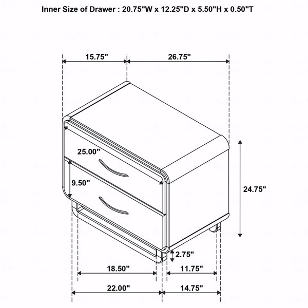 Dimensions du produit
