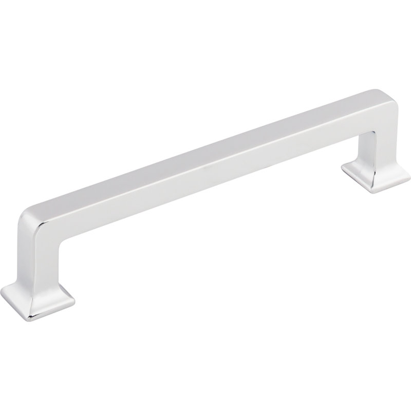 Ascendra 12" Center to Center Bar Pull, Polished Chrome, 5 1/16" Center to Center