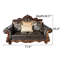 Causeuse en cuir véritable American Leather