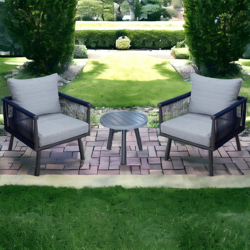 Mervyn 2 - Person Patio Conversation Set