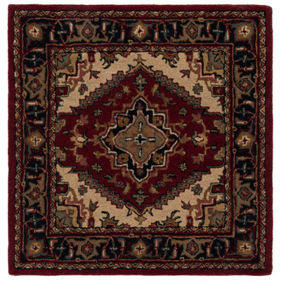 Balthrop Hand Tufted Wool Oriental Rug