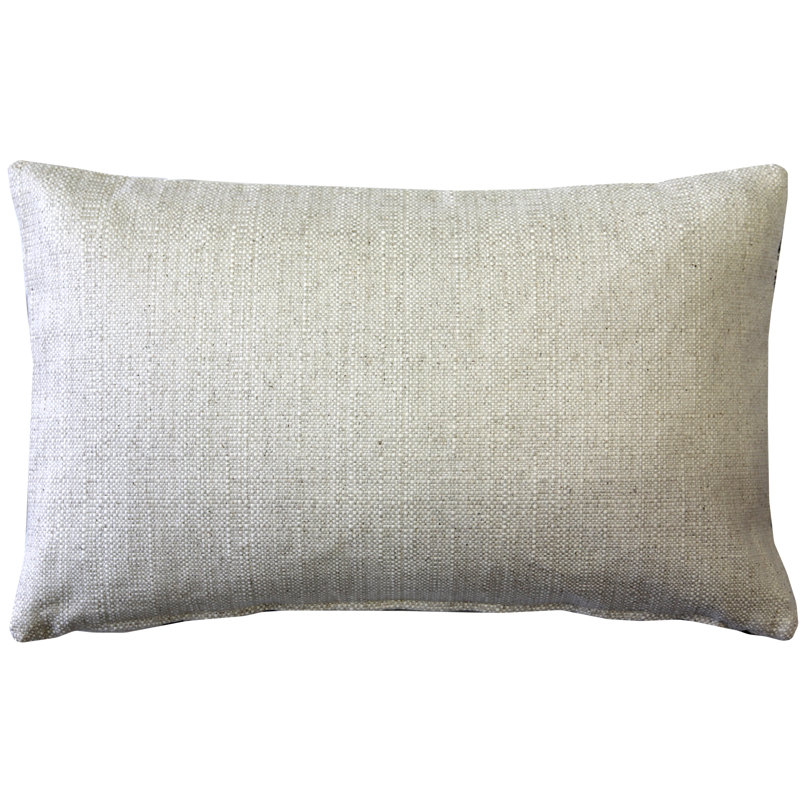 Calliope Green Damask Rectangular Cotton Blend Throw Pillow
