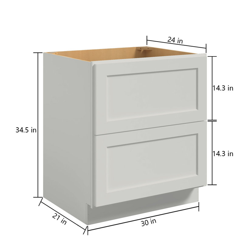 Armoire Homlux, H 34,5 po x l 30 po, Gris clair