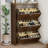 Nut-Brown Solid wood Shoe Storage