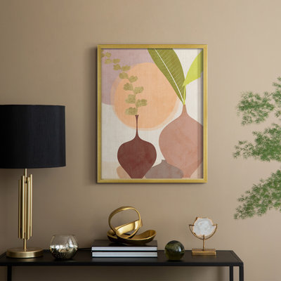 Rhodes II Framed Print - Solid Wood