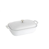 Staub Ceramics Rectangular Covered Baking Dish with Lid