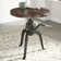 Grigor Round Solid Wood Top Metal Base Dining Table